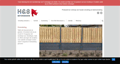 Desktop Screenshot of hsbeton.nl