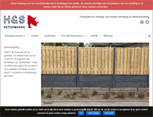 Tablet Screenshot of hsbeton.nl